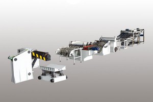 KX-1200 Uncoiling Leveling Shearing Production Line